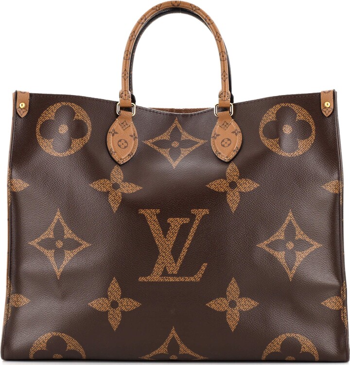 Louis Vuitton OnTheGo Tote Reverse Monogram Giant PM - ShopStyle