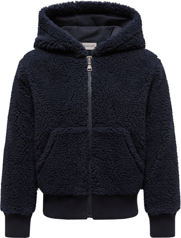 Moncler Enfant Teddy Zip-up Hoodie, Boys,