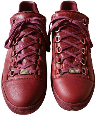 balenciaga sneakers womens red