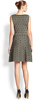 Thumbnail for your product : Ali Ro Lurex Fit & Flare Knit Dress