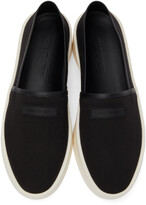 Thumbnail for your product : Fear Of God Black Canvas Espadrille Sneakers