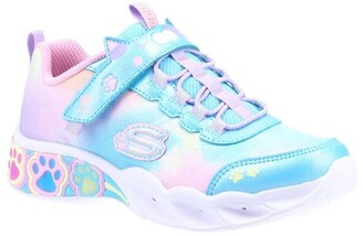 Skechers Girls Lil Bobs Paw Print Shoes (Turquoise/Pink/White) - ShopStyle  Kids' Clothes