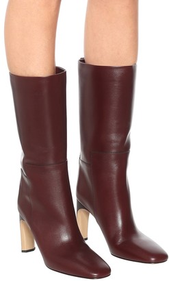 Jil Sander Leather mid-length boots