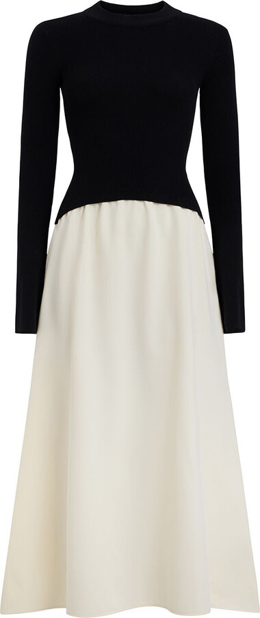 Luum Black / White Noel Dress