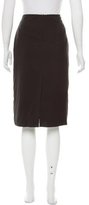 Thumbnail for your product : Alexander McQueen Knee-Length Pencil Skirt