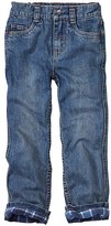 Thumbnail for your product : Flannel Lined Straight Leg Jeans