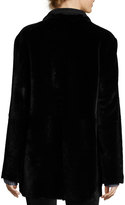 Thumbnail for your product : Theory Clairene Coat Light Merino Coat, Black