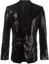 Thumbnail for your product : Dolce & Gabbana sequinned blazer
