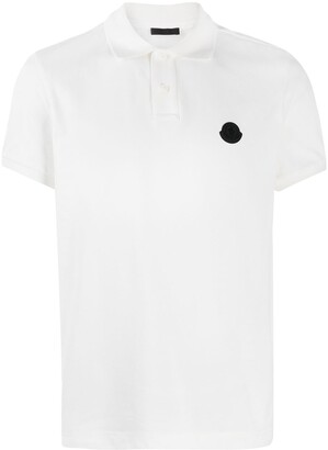 white moncler polo shirt mens