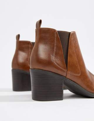 Office Heeled Chelsea Boots