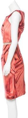 Giambattista Valli Sleeveless Printed Dress