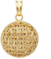 Thumbnail for your product : Lord & Taylor 14 Kt. Yellow Gold Basket Weave Necklace
