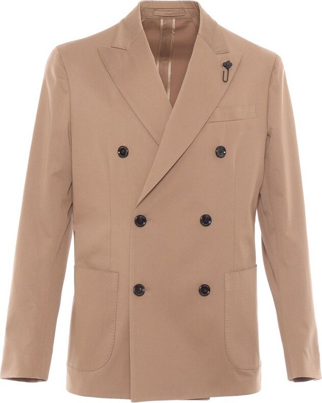 Lardini Double-Breasted Tailored Blazer