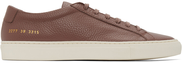 common projects burgundy