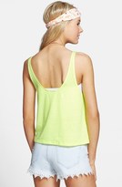 Thumbnail for your product : Volcom 'Live a Little' Graphic Crop Tank (Juniors)