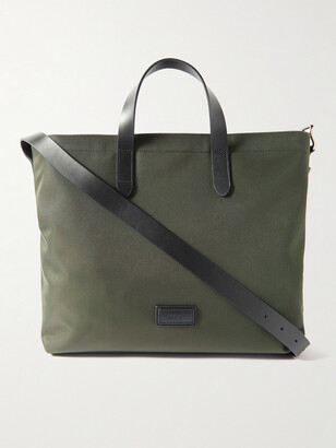 Mismo M/S Unite Leather-Trimmed Nylon Tote Bag - ShopStyle