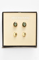 Thumbnail for your product : Argentovivo Boxed Stud Earrings (Set of 2)