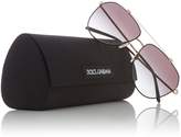 Thumbnail for your product : Dolce & Gabbana Sunglasses BlackPink Gold 0DG2190 pilot sunglasses