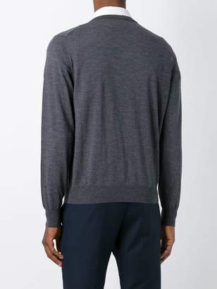 Canali V-neck sweater