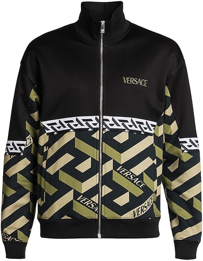 Versace Monogram Track Jacket - ShopStyle