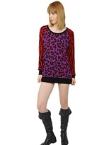 Thumbnail for your product : Crumpet Animalier Printed Cashmere Sweater