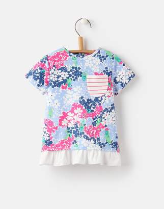 Joules Clothing Parakeet Ditsy Lulabelle Jersey Top 1yr