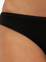 Thumbnail for your product : Skin Pack Of Three Organic-cotton Briefs - Black