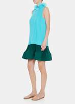 Thumbnail for your product : Tibi Pleated Sleeveless Dress