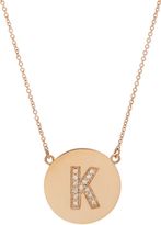 Thumbnail for your product : Jennifer Meyer Women's Initial Pendant Necklace-Colorless