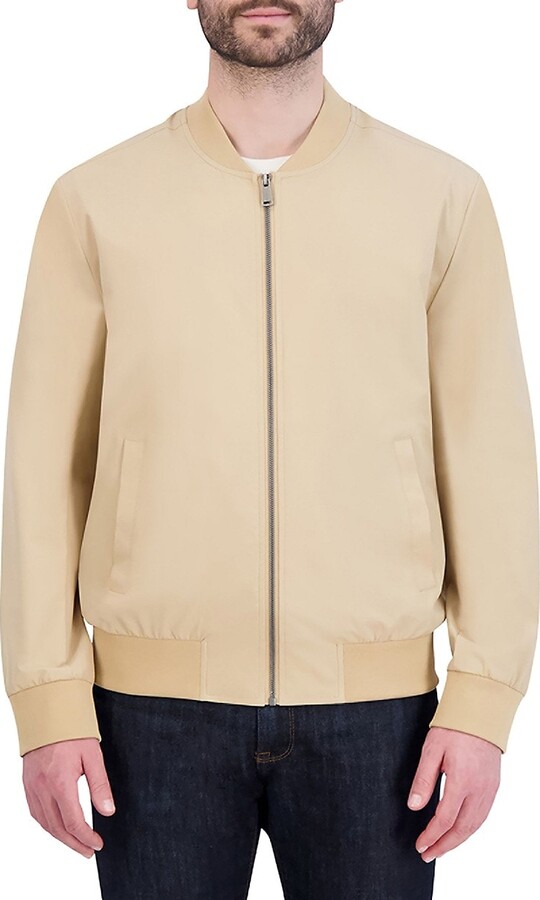 Soft Rain Bomber Jacket