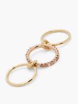 Thumbnail for your product : Spinelli Kilcollin Sonny Mx Diamond & 18kt Gold Ring - Gold