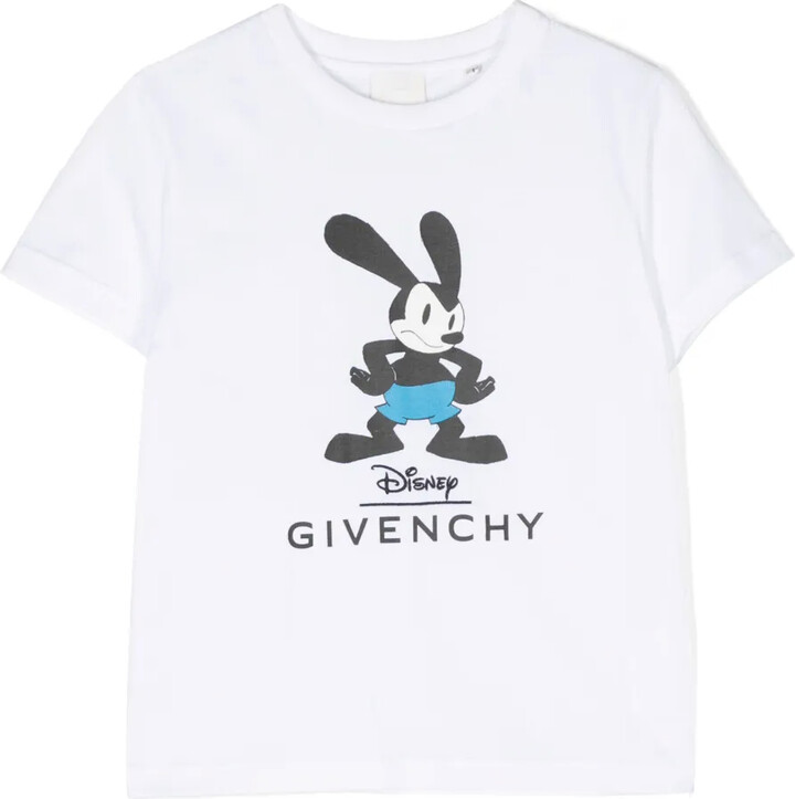 Givenchy Kids x Disney Oswald-print cotton T-shirt