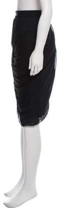 Giambattista Valli Double Layer Knee-Length Skirt
