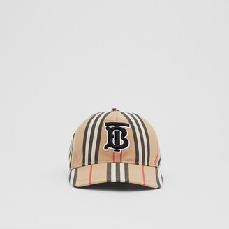 Burberry onogra otif Icon Stripe Cotton Baseball Cap
