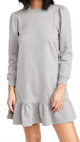 Thumbnail for your product : Derek Lam 10 Crosby Caden Sweatshirt Dress With Ruffle Hem