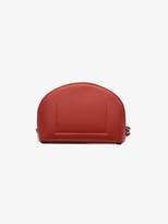 Thumbnail for your product : Jil Sander red j-vision leather mini clutch bag