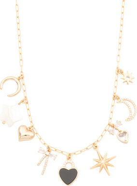 TJMAXX Charm Necklace, Gold