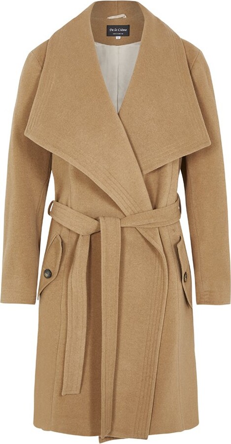 camel coat size 16