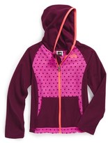 Thumbnail for your product : The North Face 'Glacier' Full Zip Hoodie (Little Girls)