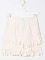 Thumbnail for your product : Une Fille frayed skirt