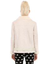 Thumbnail for your product : American Retro Babe Shearling Leather Jacket
