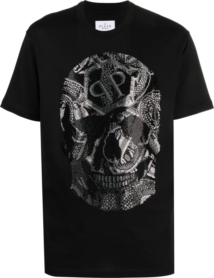 Philipp Plein SS Snake round-neck T-shirt