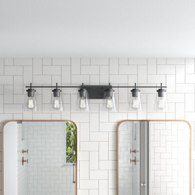 Three Posts Averi 6 - Light Dimmable Vanity Light