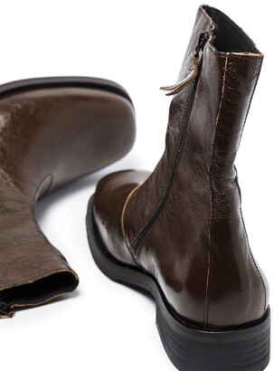 Our Legacy Camion leather boots - ShopStyle