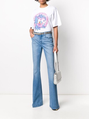 Stella McCartney Belted Flared Jeans