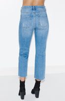 Thumbnail for your product : KENDALL + KYLIE Kendall & Kylie Leslie Blue Crop Kick Flare Jeans