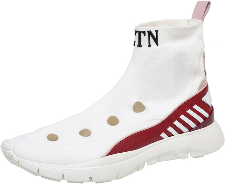 valentino trainers sock