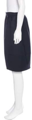 Jil Sander Knee-Length Wool Skirt