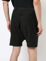 Thumbnail for your product : Label Under Construction flat front drop-crotch shorts