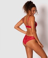 Thumbnail for your product : Bras N Things Bethany Brazilian Panty - Red